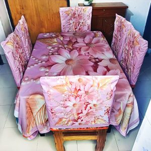 3D Print Dining Table & Chair Cover | 6 piece Chair & 1 Piece Dining Table Cover T10