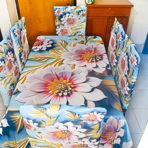 3D Print Dining Table & Chair Cover | 6 piece Chair & 1 Piece Dining Table Cover T7